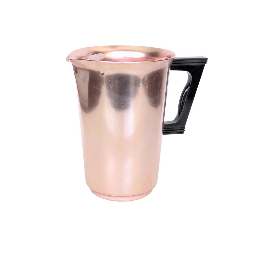 MCM Vintage Color Craft Aluminum Pitcher